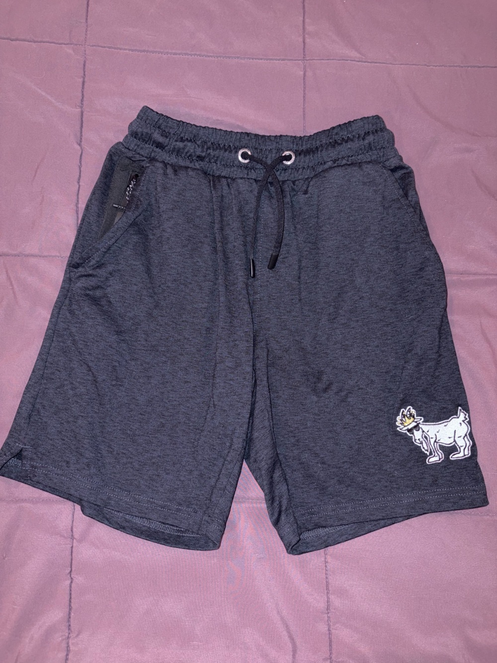 Boys Black Goat USA size Large shorts